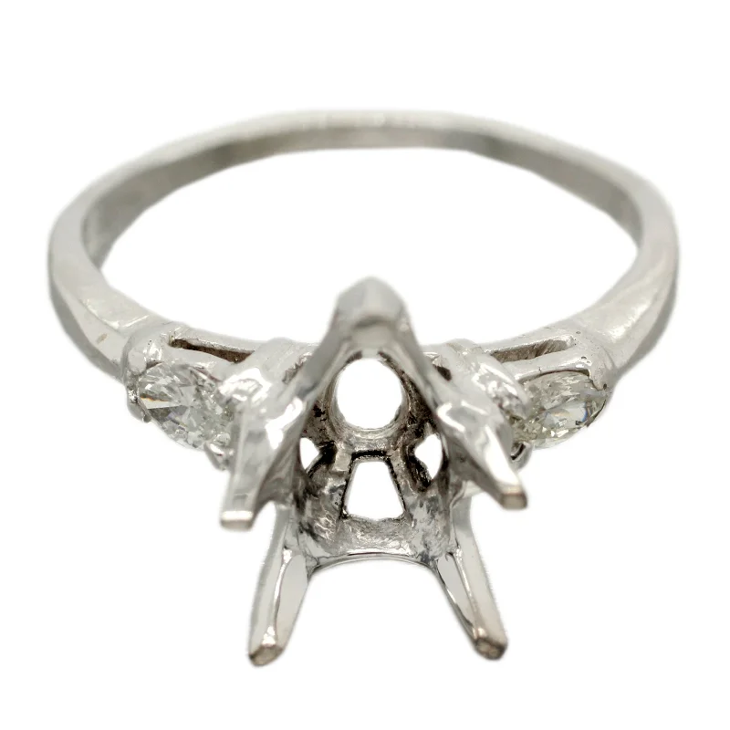 Holiday Jewelry Sale – Perfect Gifts At The Best Prices Vintage 1.75ct Pear Cut Engagement Ring Mounting - Platinum w/ 0.35ctw Diamonds Holiday Jewelry Sale – Perfect Gifts At The Best Prices Vintage 1.75ct Pear Cut Engagement Ring Mounting - Platinum w/ 0.35ctw Diamonds