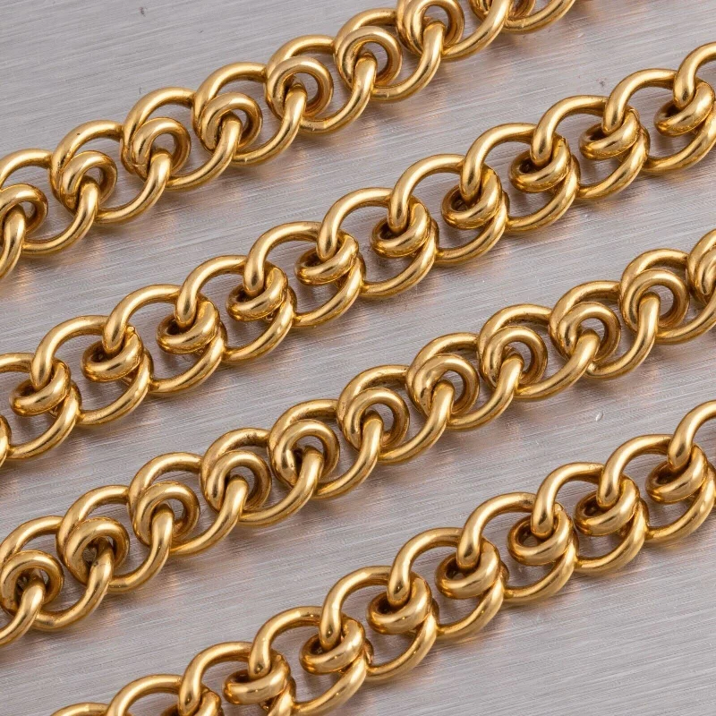 Personalized Jewelry Sale – Meaningful Gifts At Great Prices Vintage Tiffany & Co. 18k Yellow Gold Interlocking Link Necklace 30" 95.5g HEAVY Personalized Jewelry Sale – Meaningful Gifts At Great Prices Vintage Tiffany & Co. 18k Yellow Gold Interlocking Link Necklace 30" 95.5g HEAVY