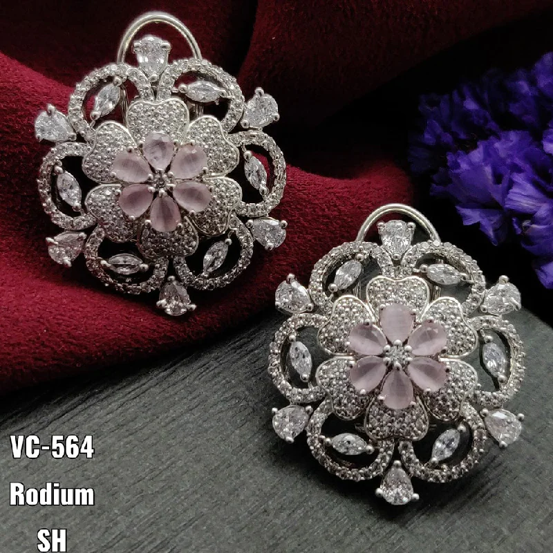 Jewelry Clearance Sale – Final Reductions Vivah Creation Silver Plated AD Stone Stud Earrings Jewelry Clearance Sale – Final Reductions Vivah Creation Silver Plated AD Stone Stud Earrings