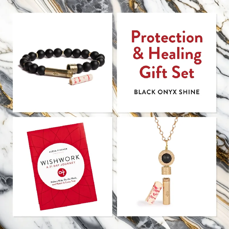Seasonal Jewelry Sale – Upgrade Your Collection Black Onyx Shine Intention Jewelry Gift Set Seasonal Jewelry Sale – Upgrade Your Collection Black Onyx Shine Intention Jewelry Gift Set
