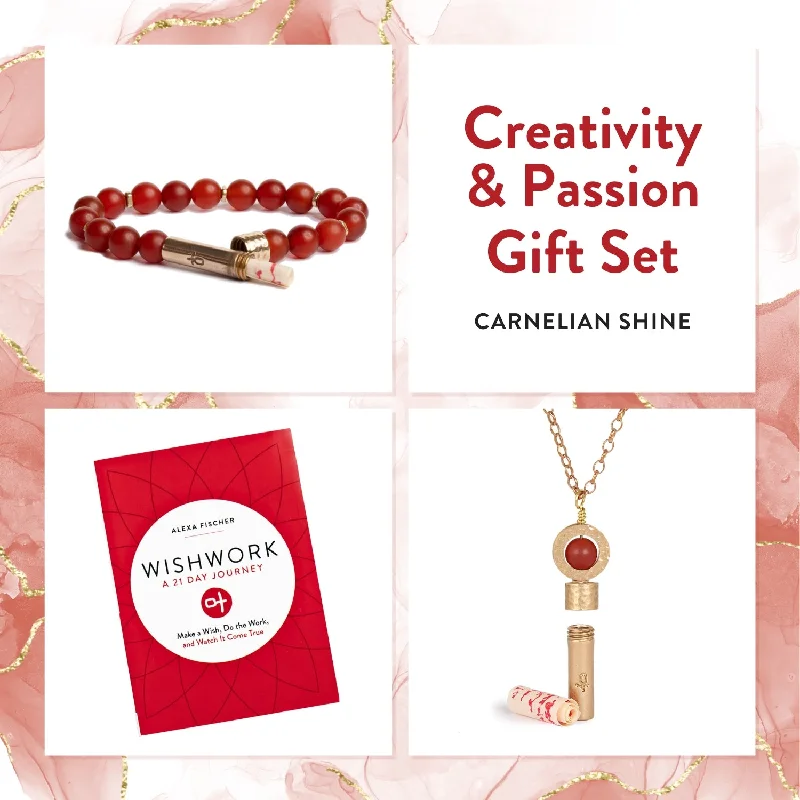 Exclusive Jewelry Sale – Limited-Time Discounts Carnelian Shine Intention Jewelry Gift Set Exclusive Jewelry Sale – Limited-Time Discounts Carnelian Shine Intention Jewelry Gift Set